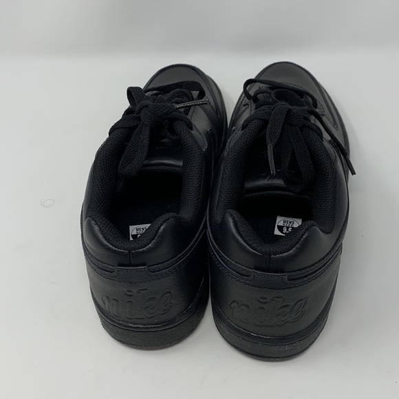 NWOT Nike Mens Ebernon Low Black Shoes - Picture 4 of 7